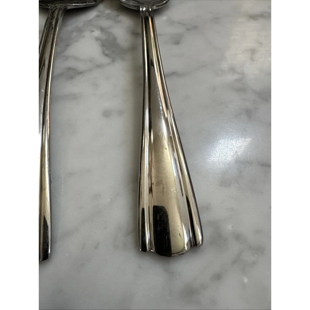 Elana by Hampton Silversmiths 18/10 Stainless Serving Pieces Lot Of 3